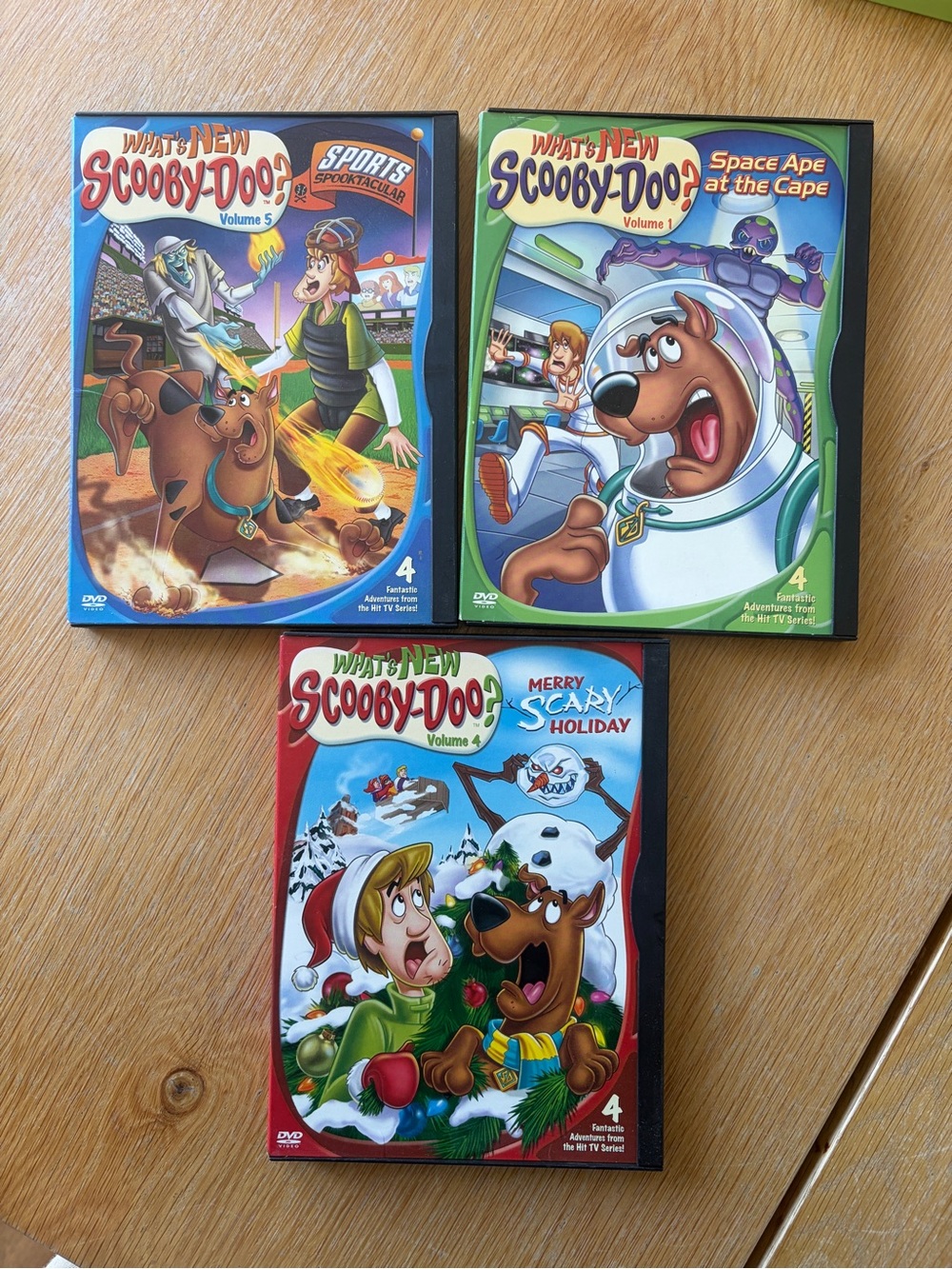 What's New Scooby-Doo? DVD Bundle - 3 Volumes (Red, Blue, Green Covers)